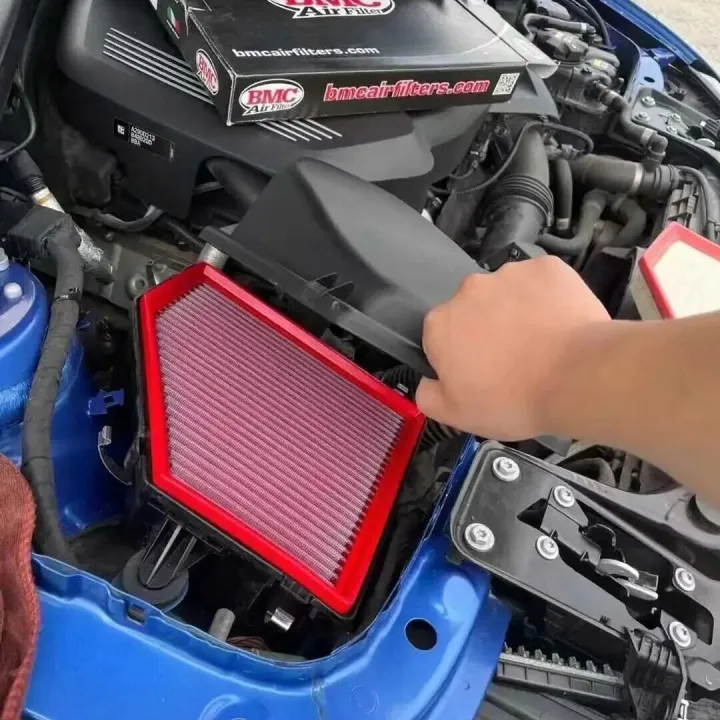 宝马3系<em>B48</em> 2.0T更换意大利BMC高流量进气空滤