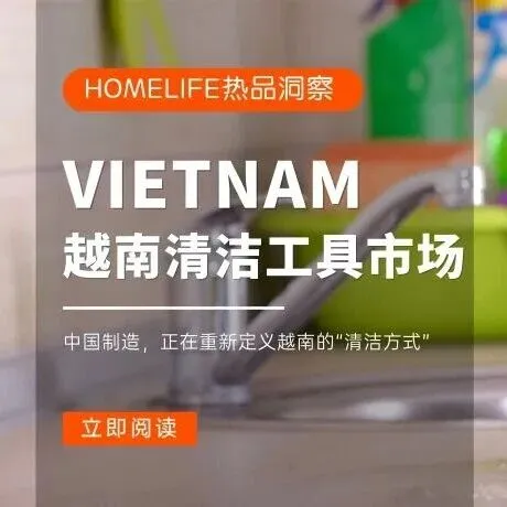 热品洞察 | 越住越挤的越南家庭，把清洁工具逼成了刚需王