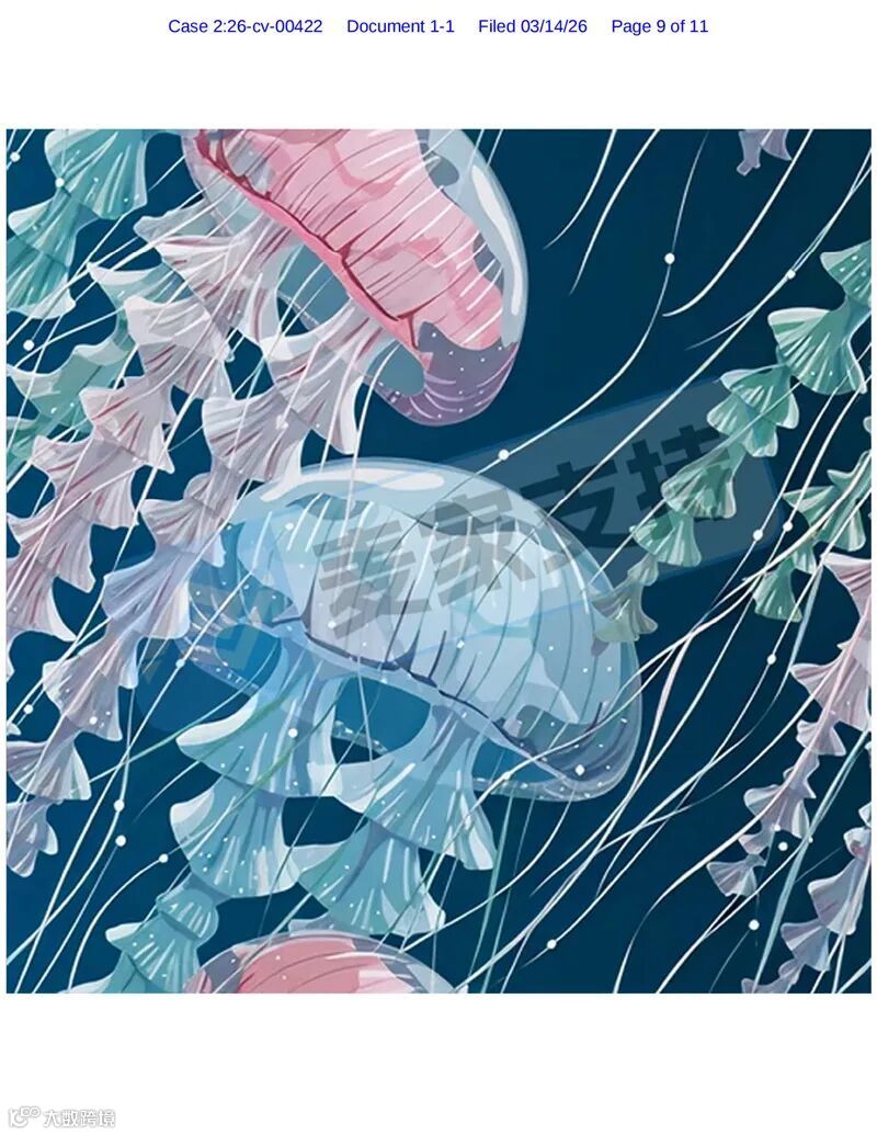 高危预警!26-cv-00422案,Keith律所批量起诉400店,家居/印花类目素材别乱用!