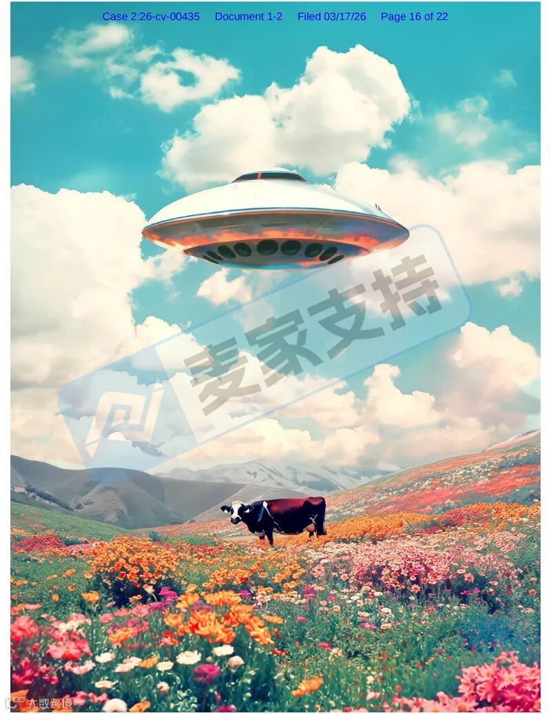 6-cv-00435，复古拼贴图案慎用！Keith批量起诉227店，TRO版权突袭"