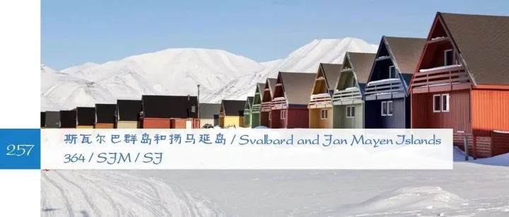 257.斯瓦尔巴群岛和扬马延岛关务提示（2026年更新）