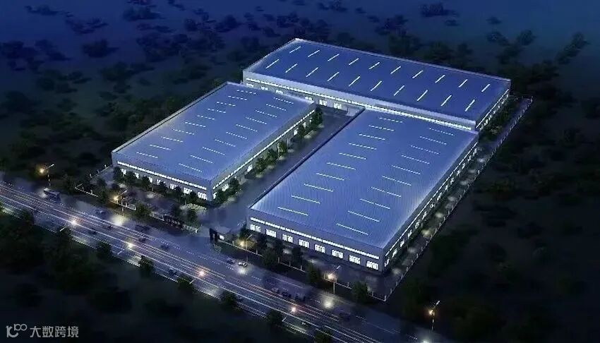 正通产业园夜景鸟瞰