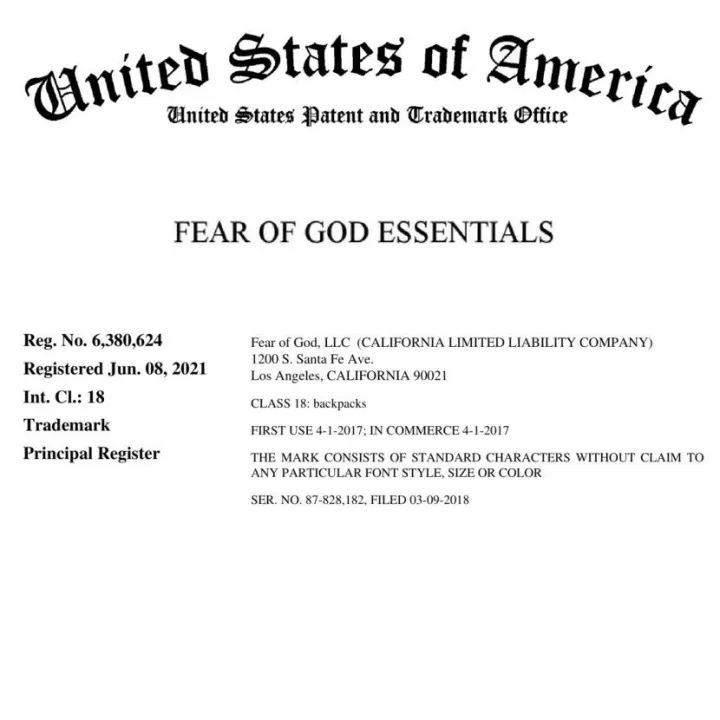 26-cv-00429，Fear of God再起诉，潮牌风格也开始被清算