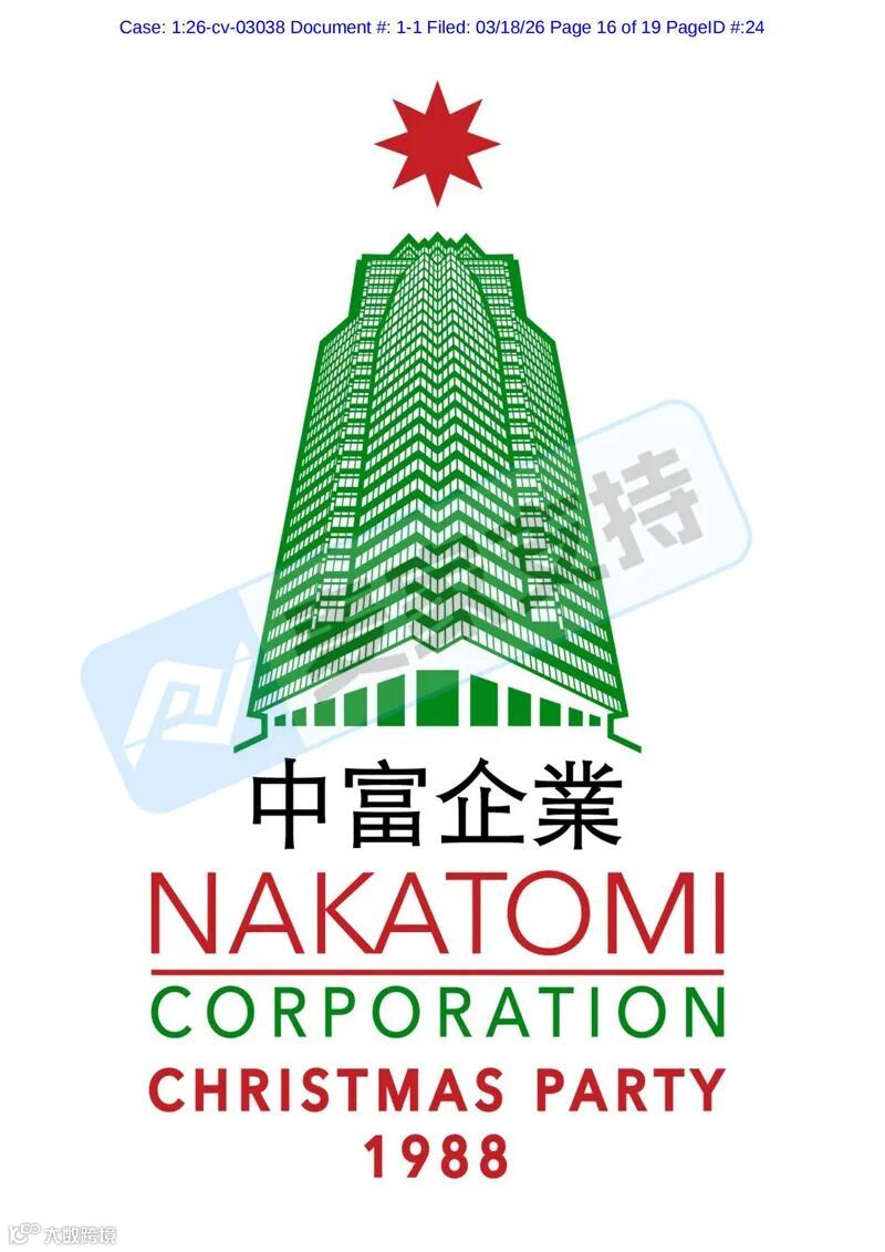 6-cv-03038,电影主题插画版权跨境维权，93店被敲响TRO倒计时！"