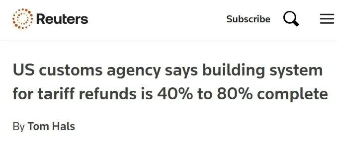 重大利好：有美國(guó)客戶的注意！告知客戶關(guān)稅退還進(jìn)度了！