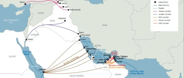 达飞推出多式联运方案，绕行霍尔木兹以保障中东贸易物流畅通