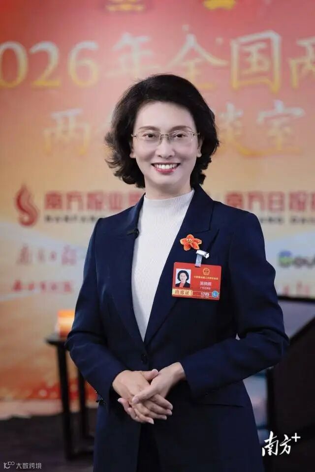 全国人大代表、江门市市长吴晓晖。南方+记者 梁钜聪