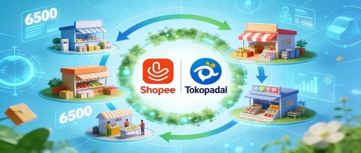 誰(shuí)是印尼UMKM的"超級(jí)盾"？Shopee、Tokopedia收費(fèi)新政背后的千億棋局