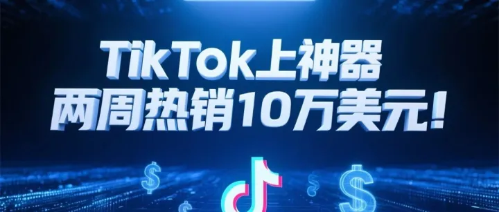 TikTok上“懒人神器”两周热销10万美元的秘诀！