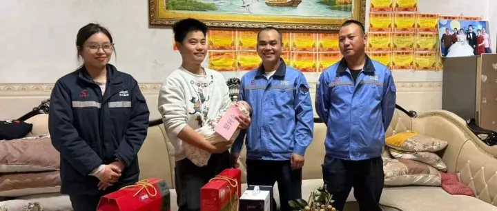 廣西長科開展員工慰問，用真情傳遞“員工為本”溫度