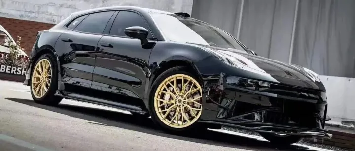 改装案例丨极氪001 升级迈拓GS6六活塞卡钳套装