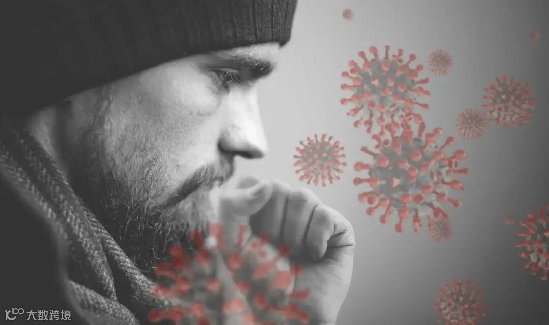 Free cough virus transmission illustration