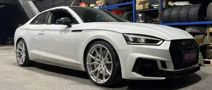 改装案例丨奥迪A5 升级迈拓GS6六活塞卡钳套装