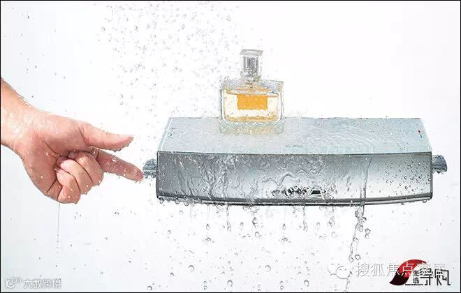 恒洁雨洁花洒出水效果