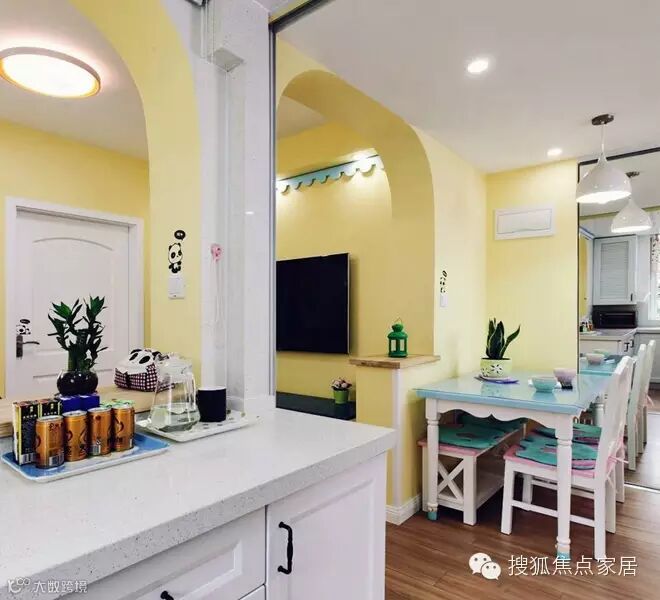 儿童节福利 新婚夫妇打造65㎡童趣两居