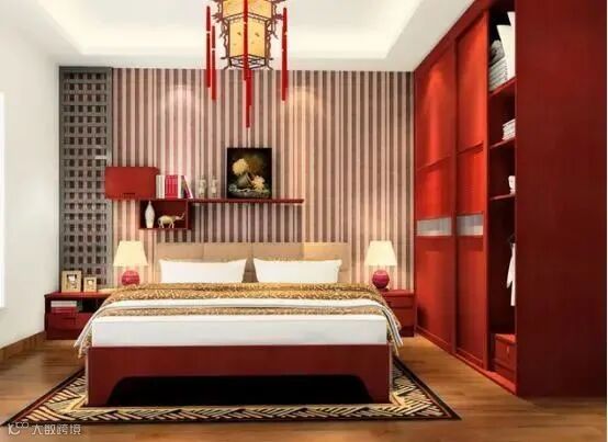 现代实木床图片