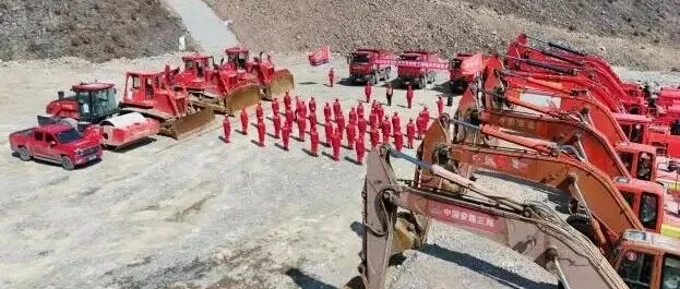 中國安能三局武漢救援基地三中隊工程練兵實戰(zhàn)化訓練拉開帷幕