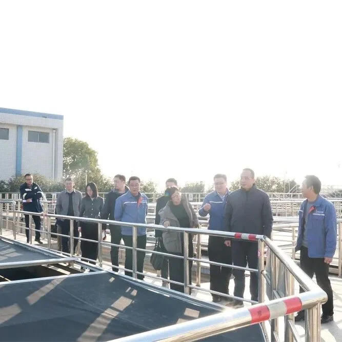 江东控股集团领导来马鞍山首创水务调研交流