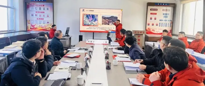 中國安能集團總會計師曹錫銳到寧夏賀蘭山項目部檢查調研