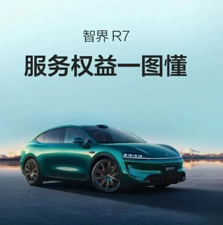 智界 <em>R7</em>服务权益一图懂
