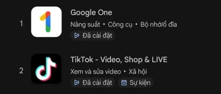 短片应用在越南市场的下载量激增