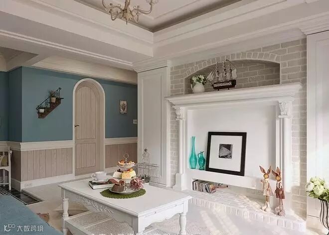 地中海三居-蓝天白云做你的婚房你愿意吗???