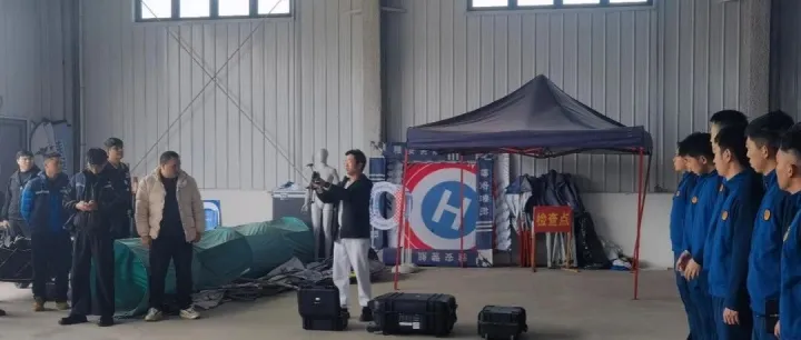 四川安信科创公司在<em>雅安</em>开展无人机应急救援专项培训