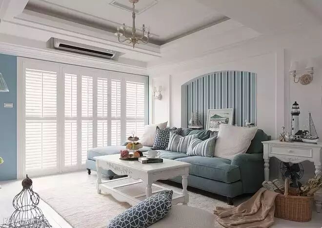 地中海三居-蓝天白云做你的婚房你愿意吗???