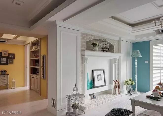 地中海三居-蓝天白云做你的婚房你愿意吗???