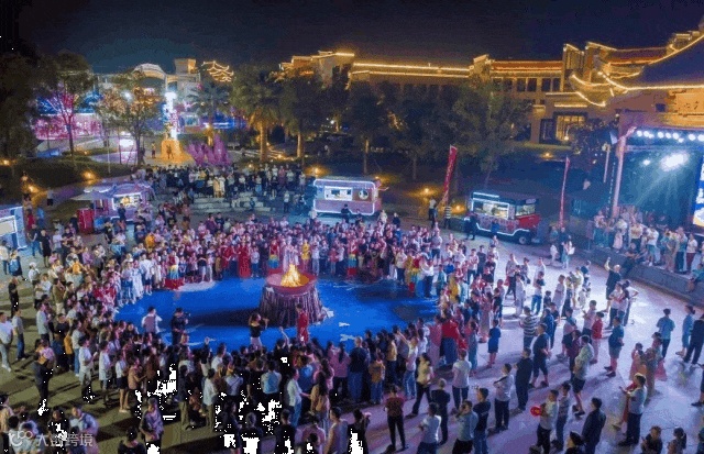 仙女湖 篝火.gif