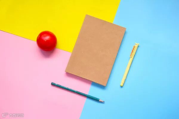 书本色彩静物素材