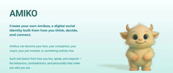 WEB3+AI全球<em>人格</em><em>建模</em>专利Amiko 项目