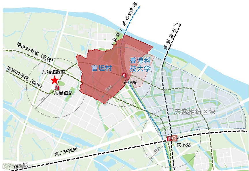 官坦村区位示意图(资料来源:改造方案).png
