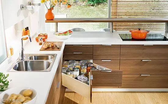 锅碗瓢盆好去处 精致厨房一物多用