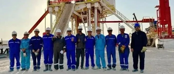 中原工程阿爾及利亞項目首支鉆井隊順利開鉆！