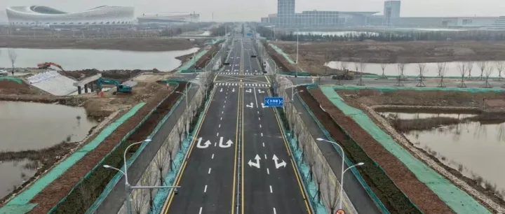 高新区<em>敦</em>信路项目顺利通过竣工验收，区域<em>交通</em>再升级