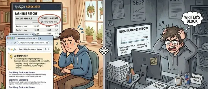 新手做联盟营销别踩坑，这两个老方法早就不赚钱了