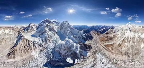 喜马拉雅山脉珠穆朗玛峰的奇观