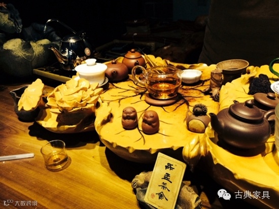 茶道艺术组合 不可比拟的茶席之美