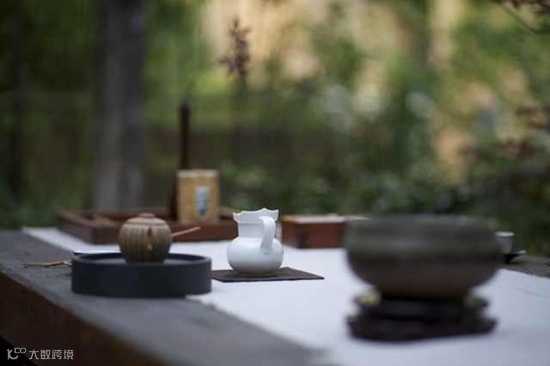 茶道艺术组合 不可比拟的茶席之美