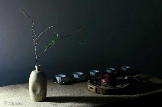 茶道艺术组合 不可比拟的茶席之美