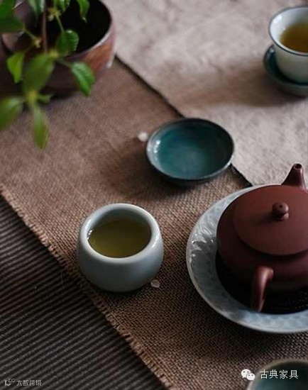 茶道艺术组合 不可比拟的茶席之美