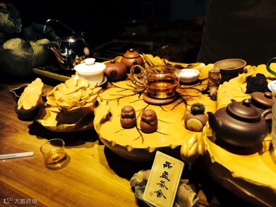 茶道艺术组合 不可比拟的茶席之美