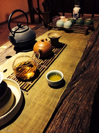 茶道艺术组合 不可比拟的茶席之美