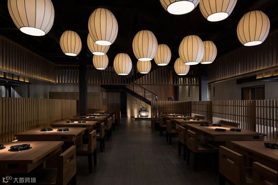 东方禅意的火锅店