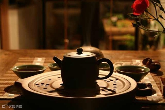 茶道艺术组合 不可比拟的茶席之美