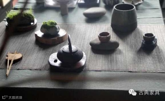 茶道艺术组合 不可比拟的茶席之美