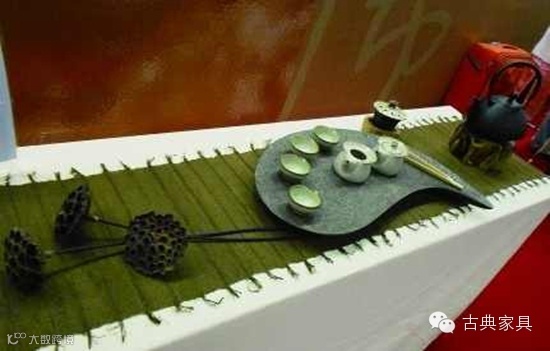 茶道艺术组合 不可比拟的茶席之美