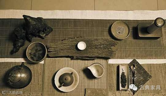 茶道艺术组合 不可比拟的茶席之美