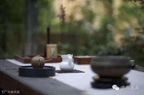 茶道艺术组合 不可比拟的茶席之美